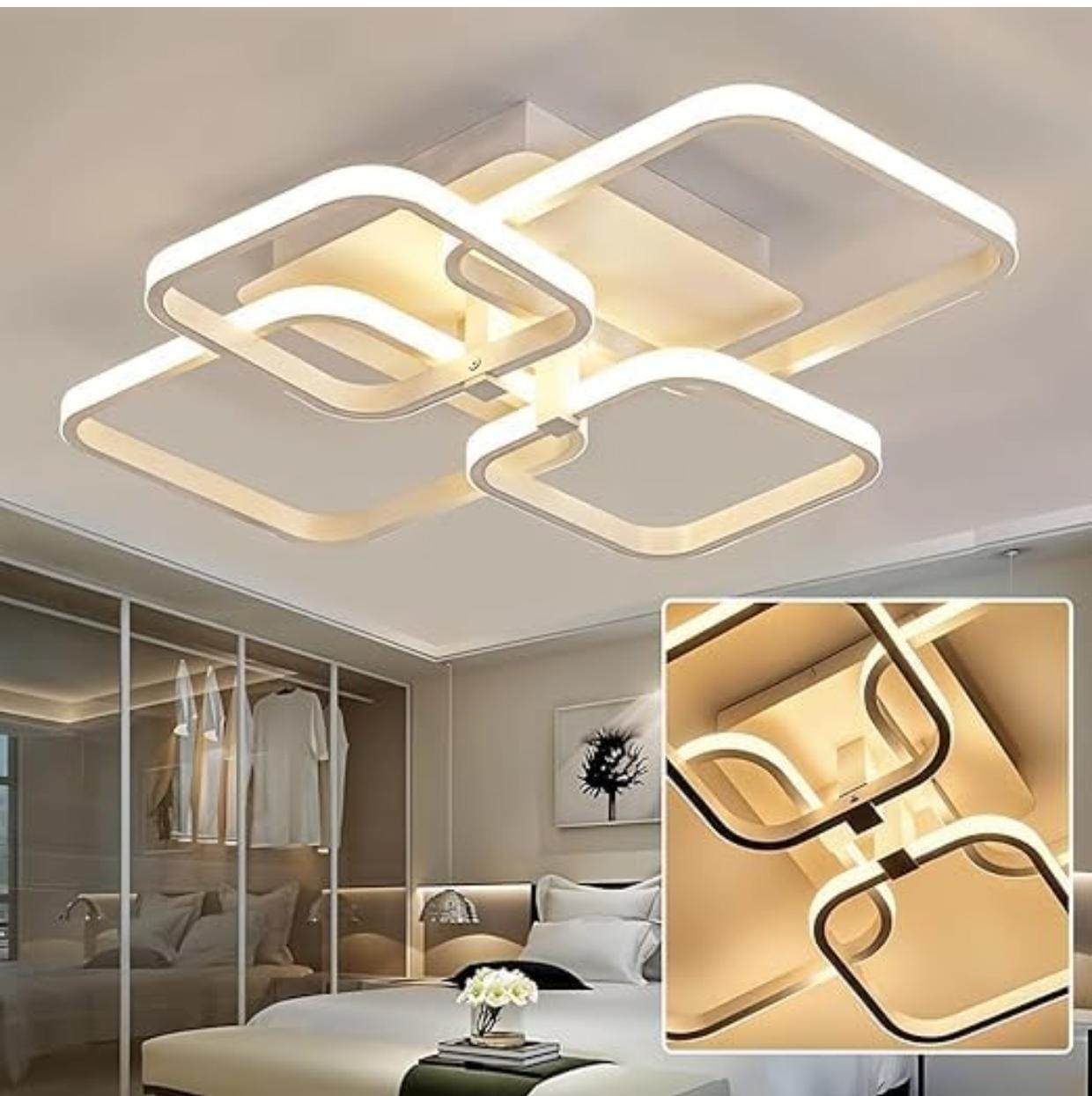 Flush Mount Ceiling Chandelier